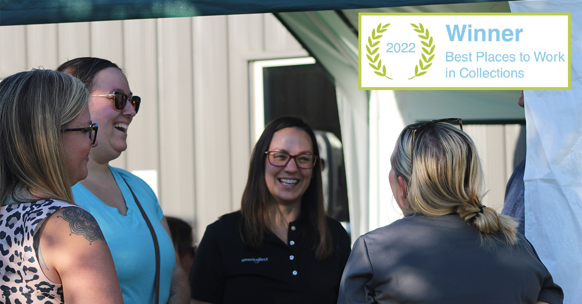 Americollect is a Best Place to Work in Collections for 13th time!