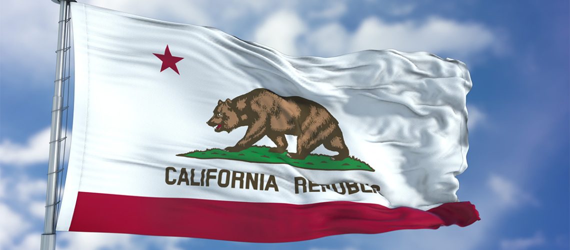 The California state flag